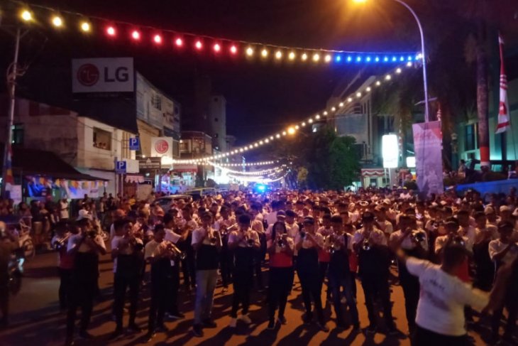 Festival brass hadrad dan totobuang meriahkan Ambon pono deng musik