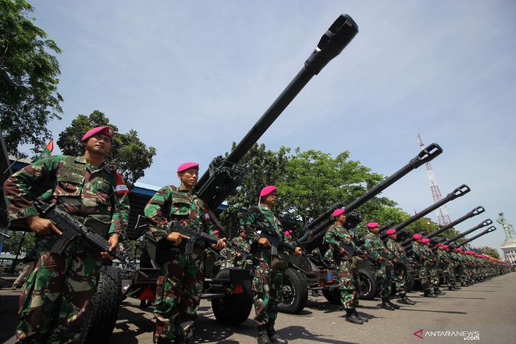 Apel persiapan Latgab TNI