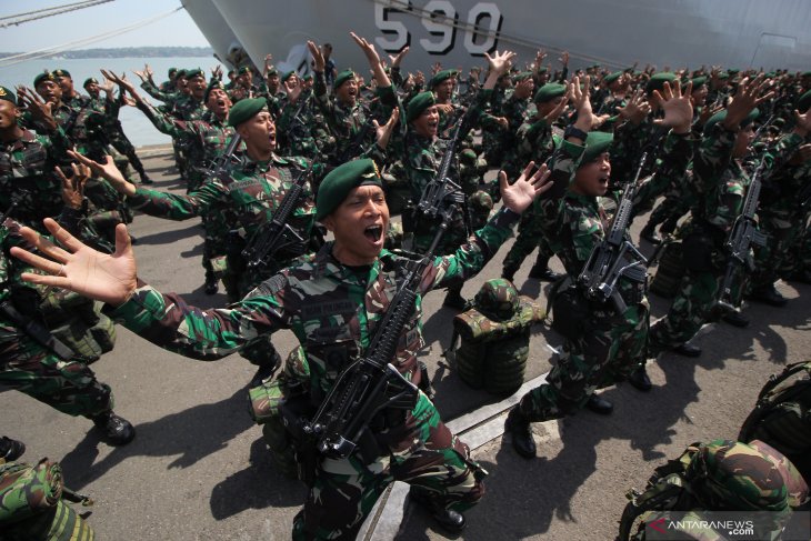 Apel persiapan Latgab TNI