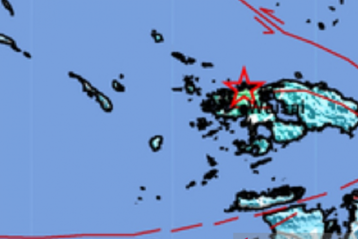 Sepanjang 2020 terjadi 1.040 kali gempa di Papua Barat