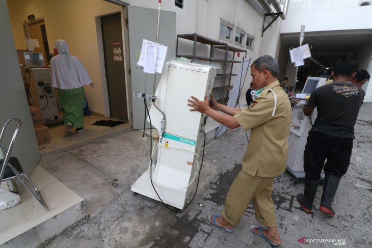 Dampak kebakaran RSUD Kota Kediri