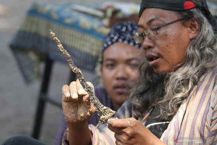 Jamasan pusaka Presiden Soekarno