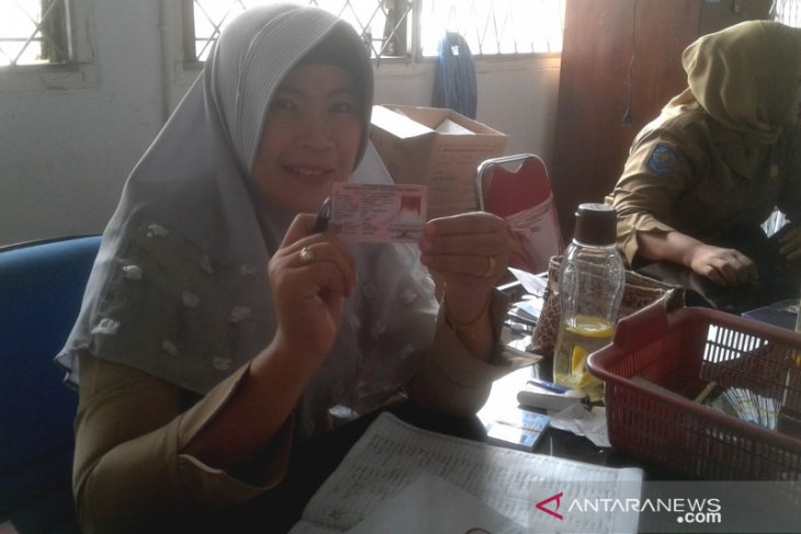 Pencetakan KIA di Rejang Lebong terkendala tinta