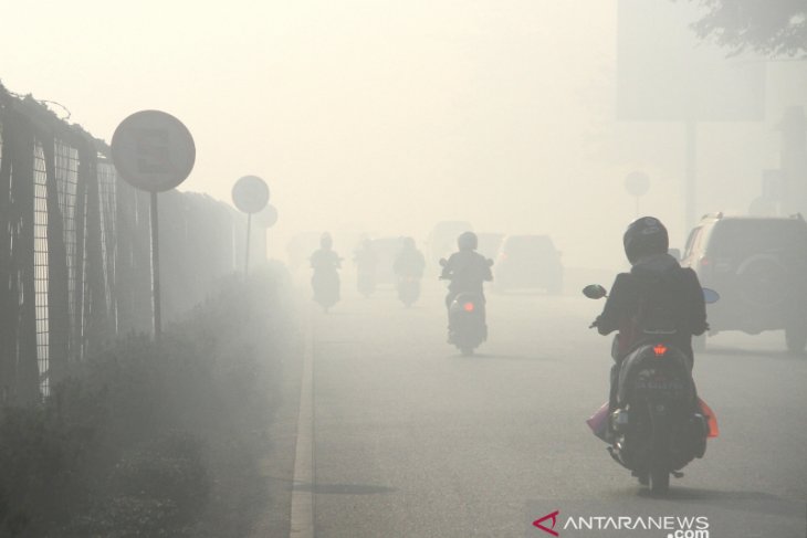 Kabut Asap Di Banjarbaru