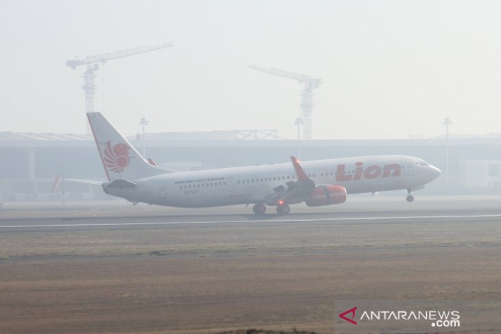 Bandara Terpapar Kabut Asap