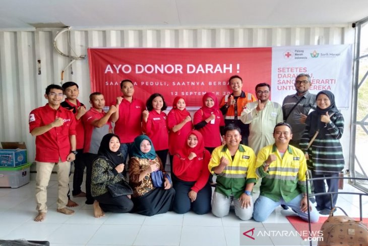 Peringati hari pertambang dan energi, SMGP dan PMI gelar donor darah