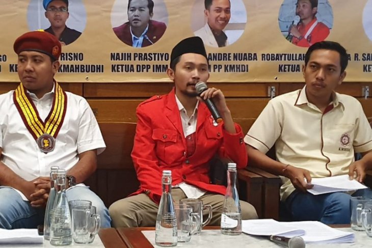 Dukungan revisi UU KPK disampaikan organisasi Kepemudaan Cipayung Plus