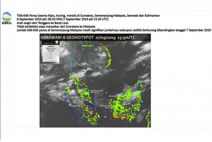 BMKG peringatkan waspada asap kebakaran