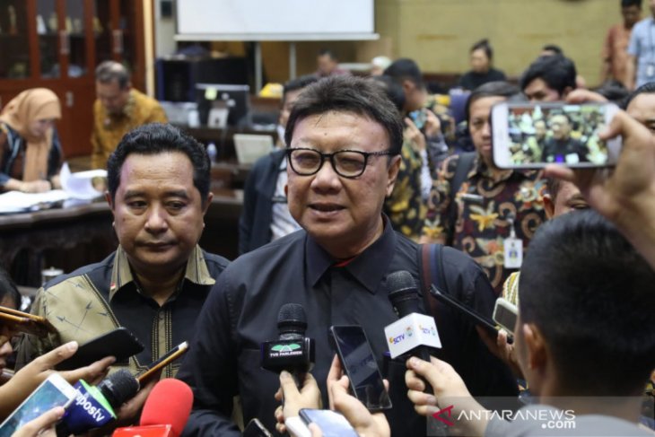 Kabar Mendagri bahas revisi RUU KPK itu hoaks