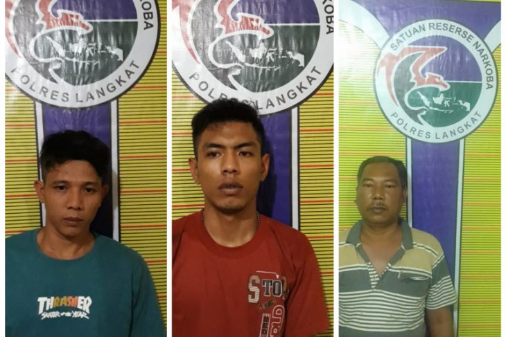 Tiga pengedar sabu-sabu ditangkap polisi Langkat