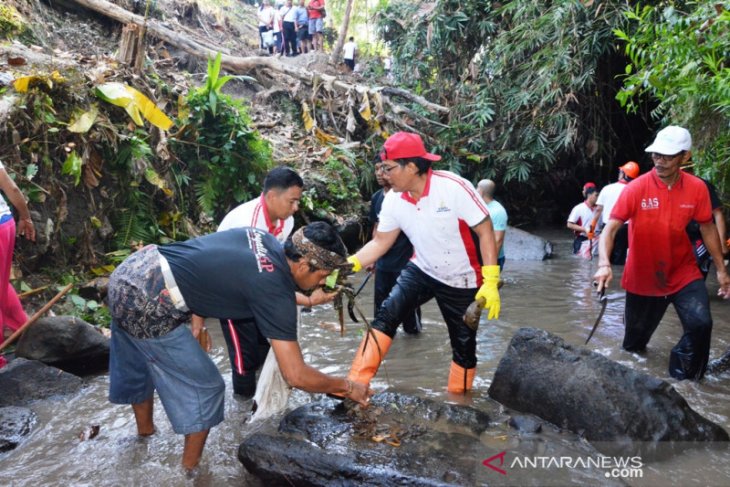 12,5 ton sampah dikumpulkan Gertak Badung Bersih