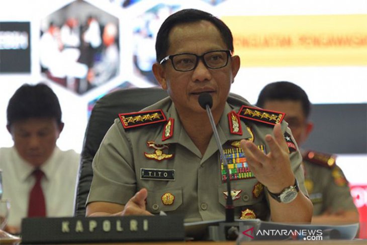 Kapolri bentuk tim awasi Gakkum Karhutla