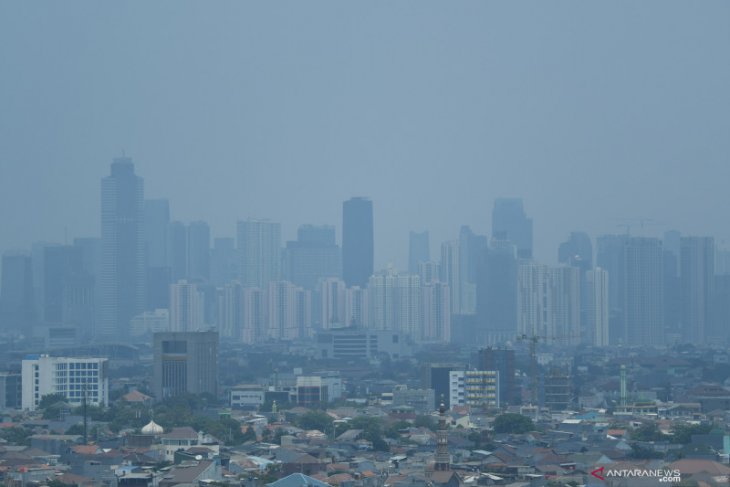 Senin pagi, Jakarta kota terpolusi keempat dunia