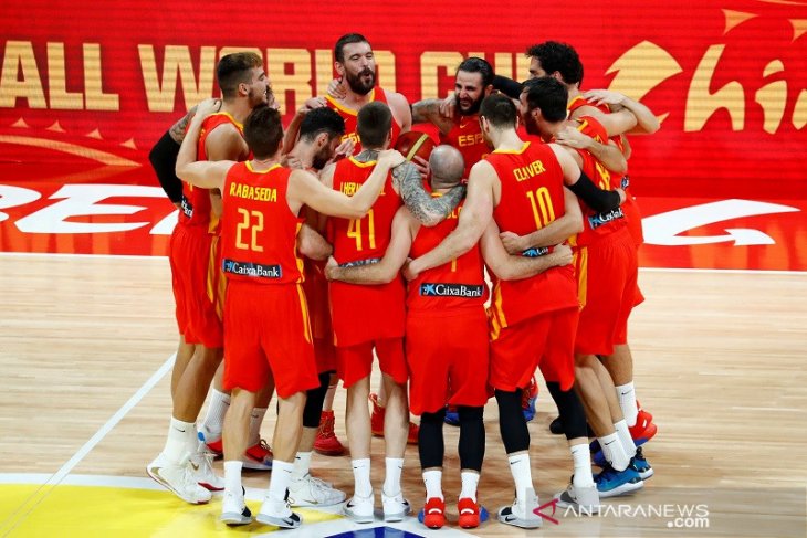 Spanyol juara Piala Dunia bola basket