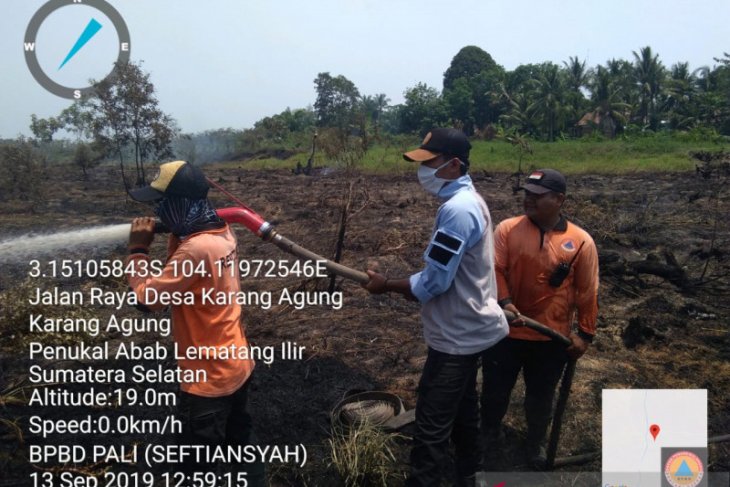 Satgas karhutla Sumsel terus maksimalkan patroli