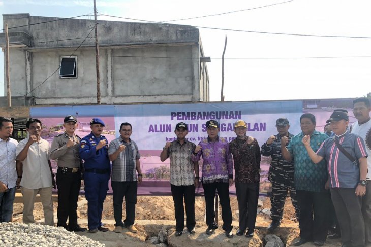 Pemkab Bangka Tengah bangun alun-alun di Kecamatan Sungaiselan