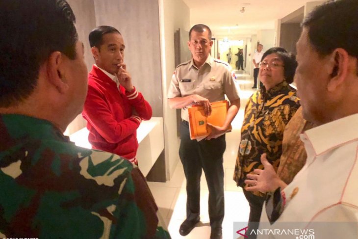 Jokowi dijadwalkan terbang ke lokasi Karhutla, Usai Shalat Istisqa