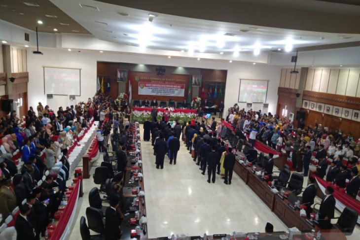 DPRD Maluku tetapkan empat pimpinan dewan definitif