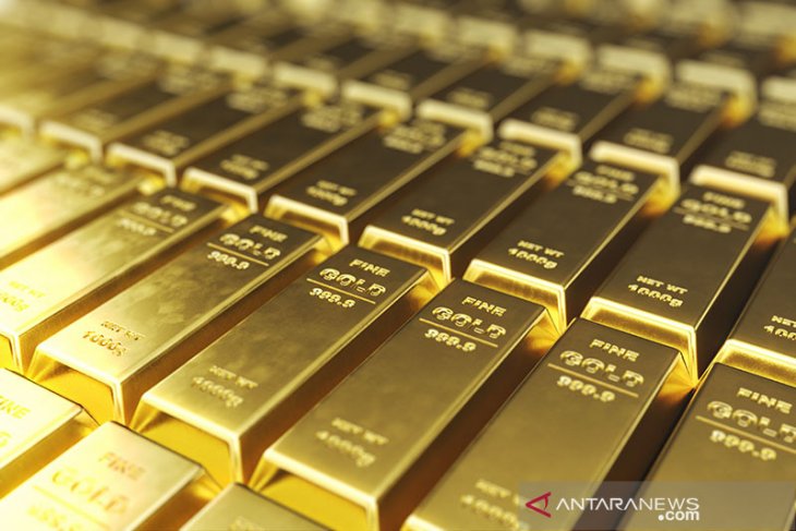 Harga emas naik, dipicu pelemahan dolar AS