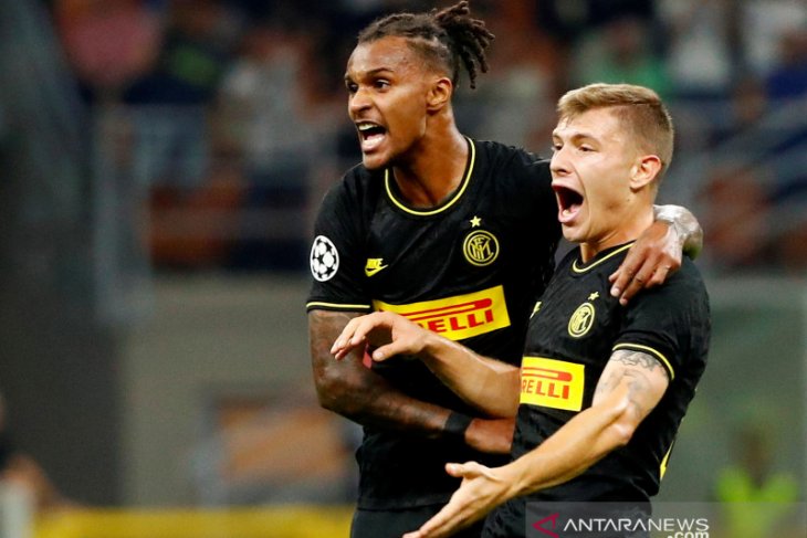 Liga Champions - Barella selamatkan Inter dari kekalahan di kandang