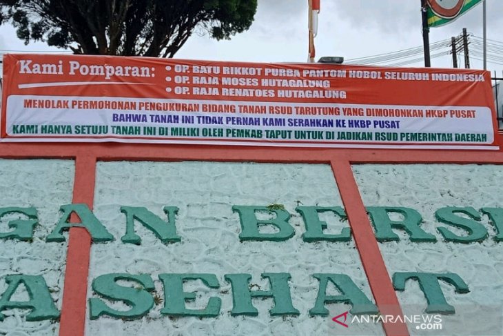 Pemkab dan pemberi lahan tolak klaim HKBP atas kepemilikan RSU Tarutung