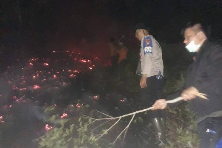 14 titik panas terdeteksi di Sumut