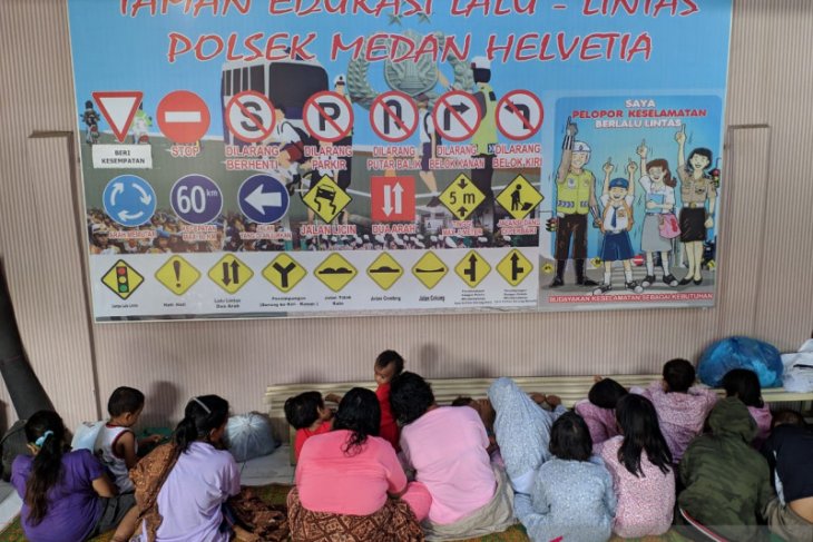 Polisi di Medan bongkar kasus eksploitasi anak yang dijadikan pengemis