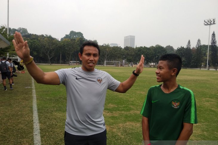 Saat lawan China di SUGBK, Bima Sakti harap timnas U-16 tak gugup b