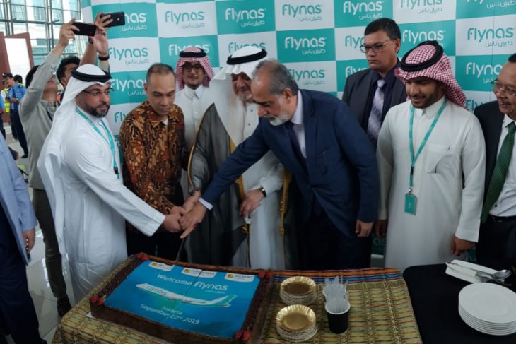 JAS kembali tangani penerbangan Maskapai Arab Saudi Flynas Airlines