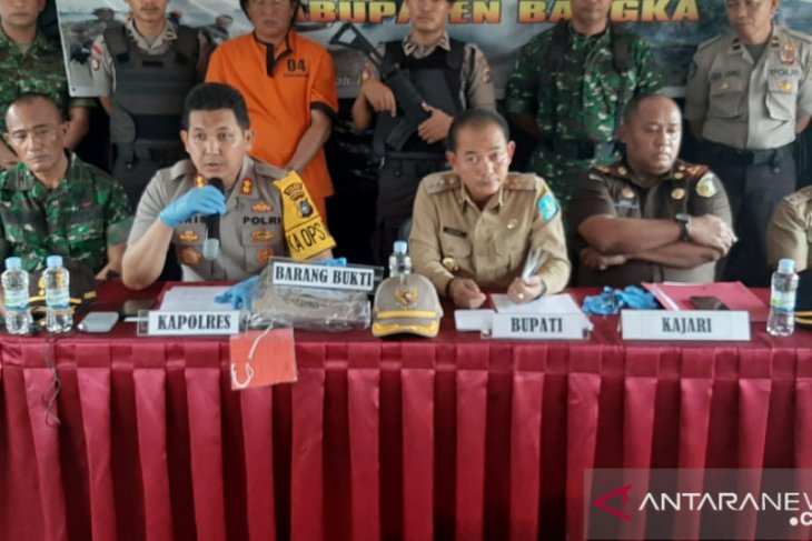 Polres Bangka tetapkan satu tersangka karhutla