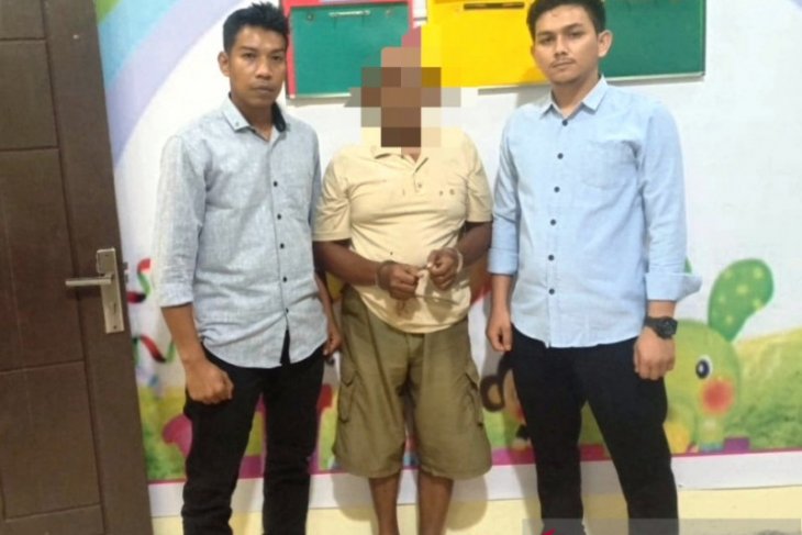 Cabuli anak tiri hingga hamil, warga Nagan Raya ditangkap polisi