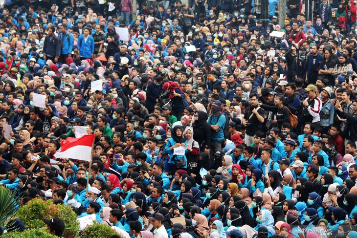 Aksi Damai Mahasiswa Pontianak