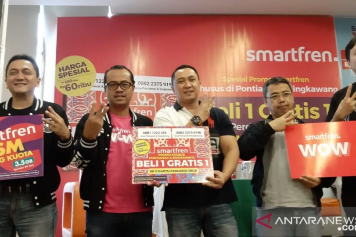 2019 Smartfren targetkan 100 BTS ada di Kalbar ANTARA