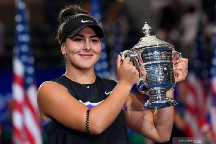 Juara US Open Bianca Andreescu lolos ke WTA Finals