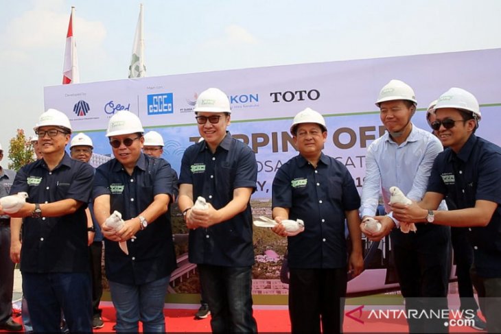 Serpong Garden Apartment rampungkan pekerjaan struktur