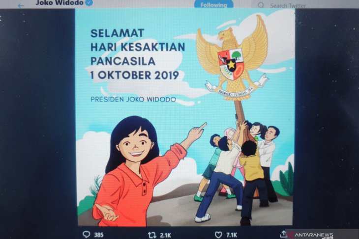 Presiden katakan Pancasila pemandu persatuan bangsa
