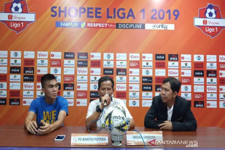 Tiga pemain Barito Putera absen saat bertanding dengan Kalteng Putra