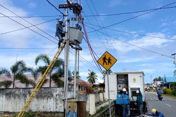 PLN UIW MMU penuhi pasokan listrik daerah terdampak bencana