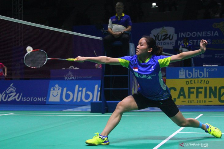 Ruselli Hartawan gagal ke semifinal Yuzu Indonesia Masters