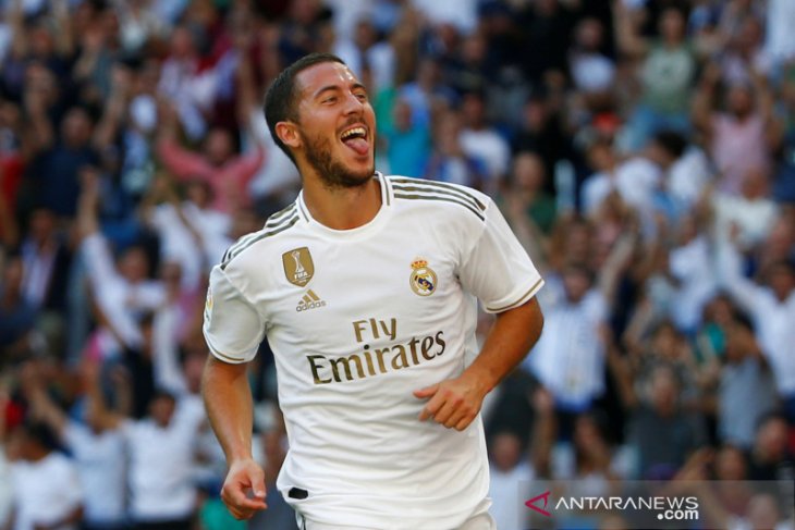 Liga Spanyol, Hazard cetak gol perdana saat Real bekuk Granada