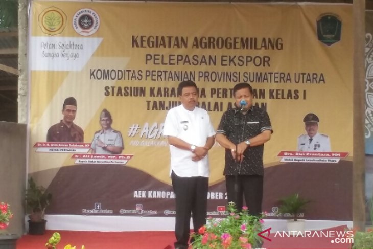 Wabup dan Ketua DPRD Labura wacanakan hibah bibit bagi masyarakat