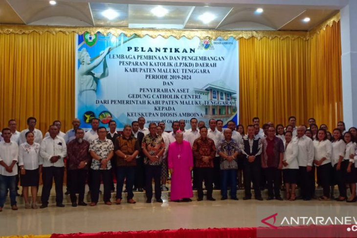 Bupati lantik pengurus Pesparani Katolik Malra