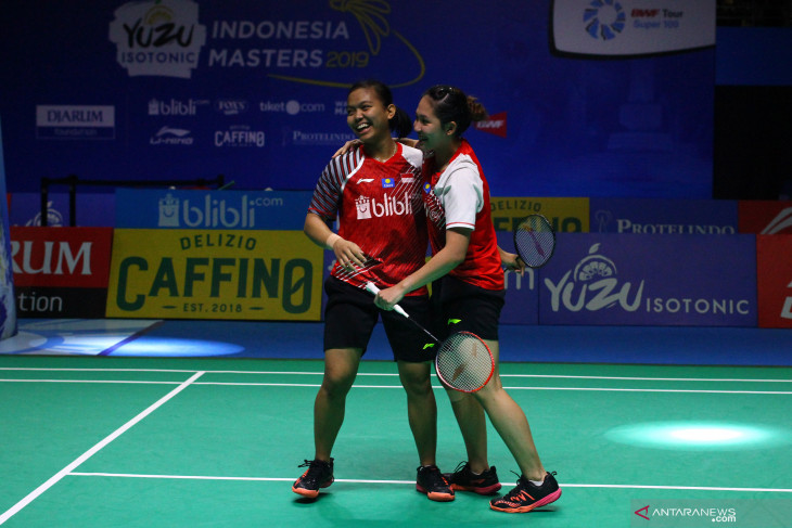 Ganda putri Indonesia juara Yuzu Indonesia Master