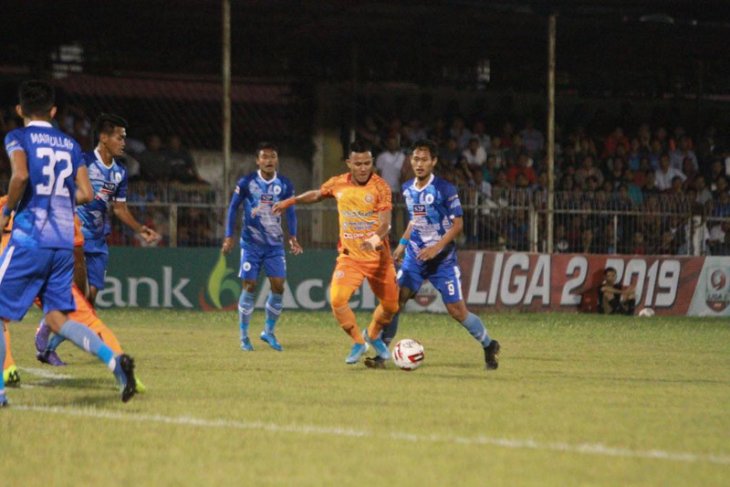 Kompetisi Liga 2 Indonesia - Persiraja kalahkan PSCS 2-1