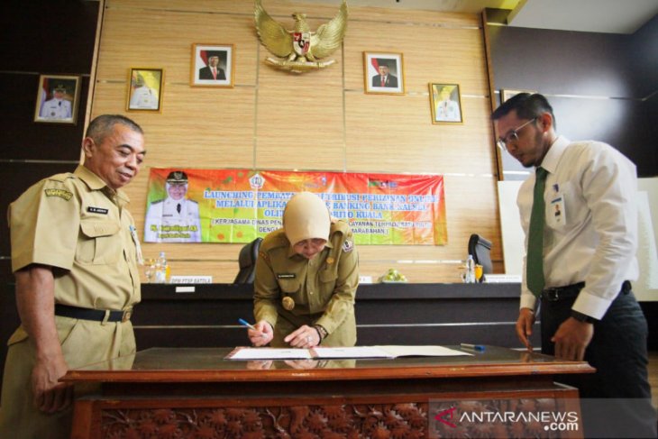 Pemkab Batola luncurkan pembayaran retribusi perizinan online