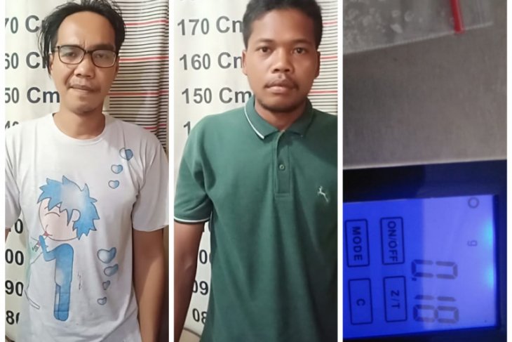 Operasi Antik Toba 2019, Polisi Tanjung Pura Langkat ringkus dua pemilik sabu-sabu
