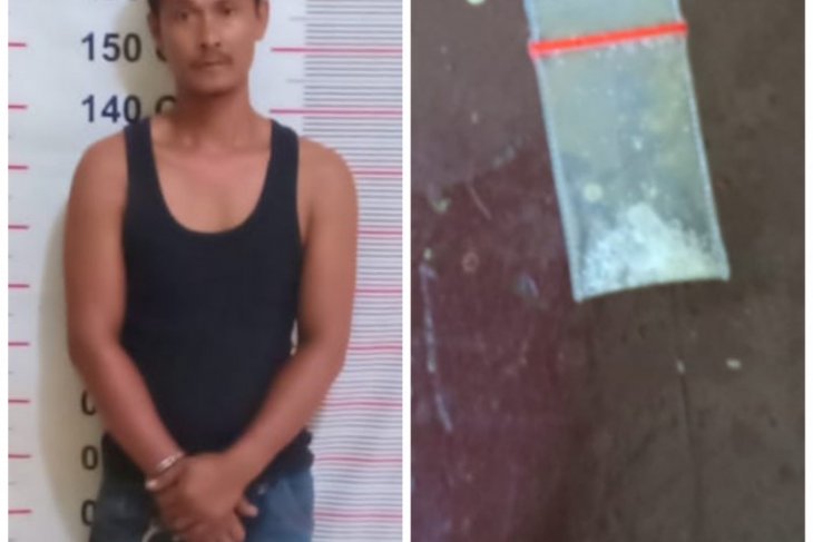 Operasi Antik Toba 2019, Polisi Gebang mengamankan pemilik narkotika