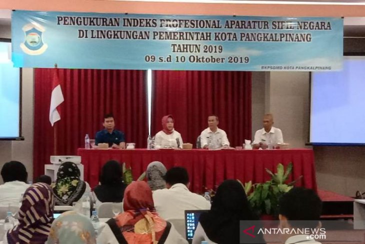 BKPSDM Pangkalpinang ukur indeks profesional ASN