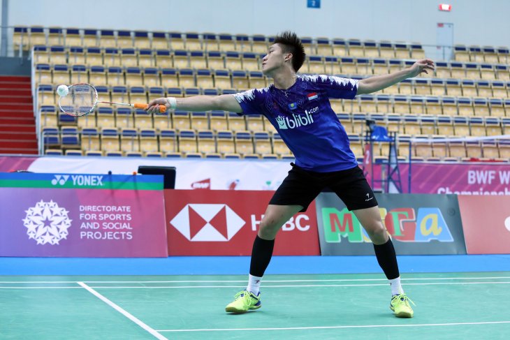 Yonathan dihentikan unggulan pertama di semifinal