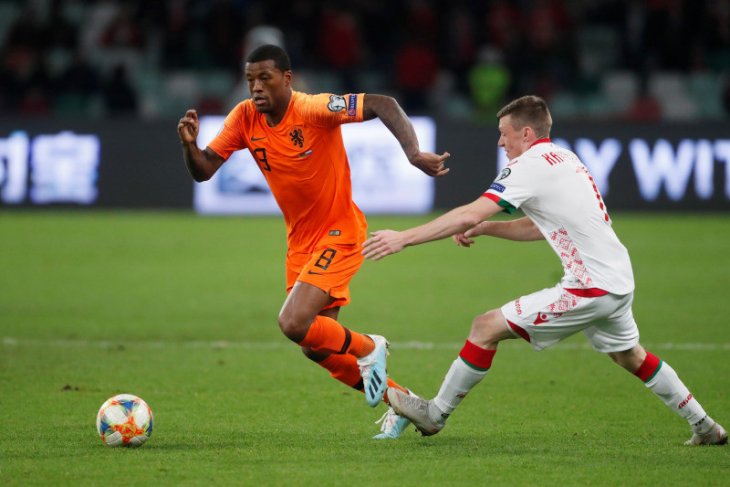 Wijnaldum kemas dwigol antar Belanda tundukkan Belarusia